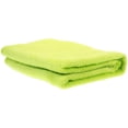 thumbnail image 4 of Preciosa manta de franela polar para mascotas, acogedora toalla de color liso (verde fruta), 4 of 5