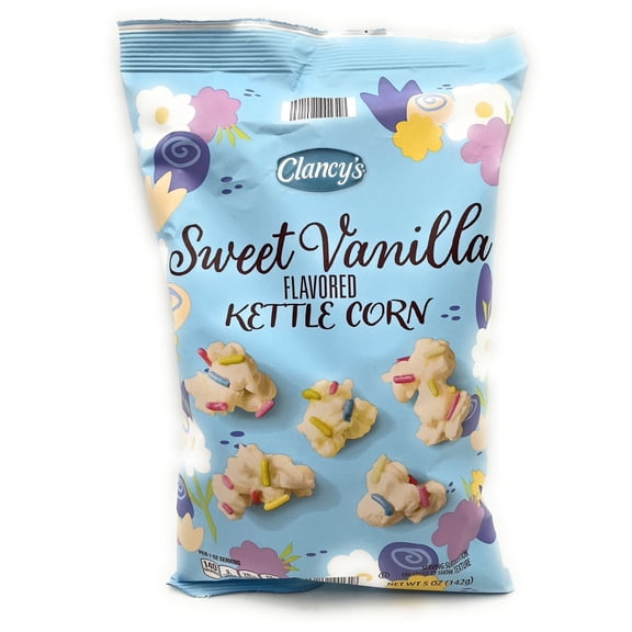 Clancy’s Sweet Vanilla Flavored Corn, Gluten Free, 5 oz Bag