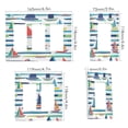 thumbnail image 2 of Yayeee Rocker Switch Wall Plate 2-Gang 4.7"x4.6" Home Decorative Outlet Cover, Colorful Sailboats, 2 of 6