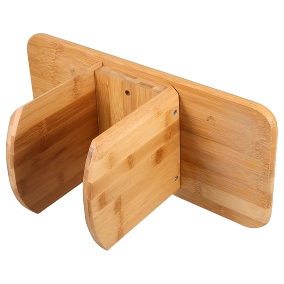 WEUVEB Light Brown Wood Meditation Bench Portable Stool for Home Meditation and Prayer