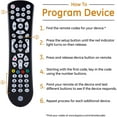 thumbnail image 4 of GE Télécommande Universelle, Rétroéclairée, pour Samsung, Vizio, Lg, Sony, Sharp, Roku, Apple TV, RCA, Panasonic, Télévision Intelligente, 4 of 5