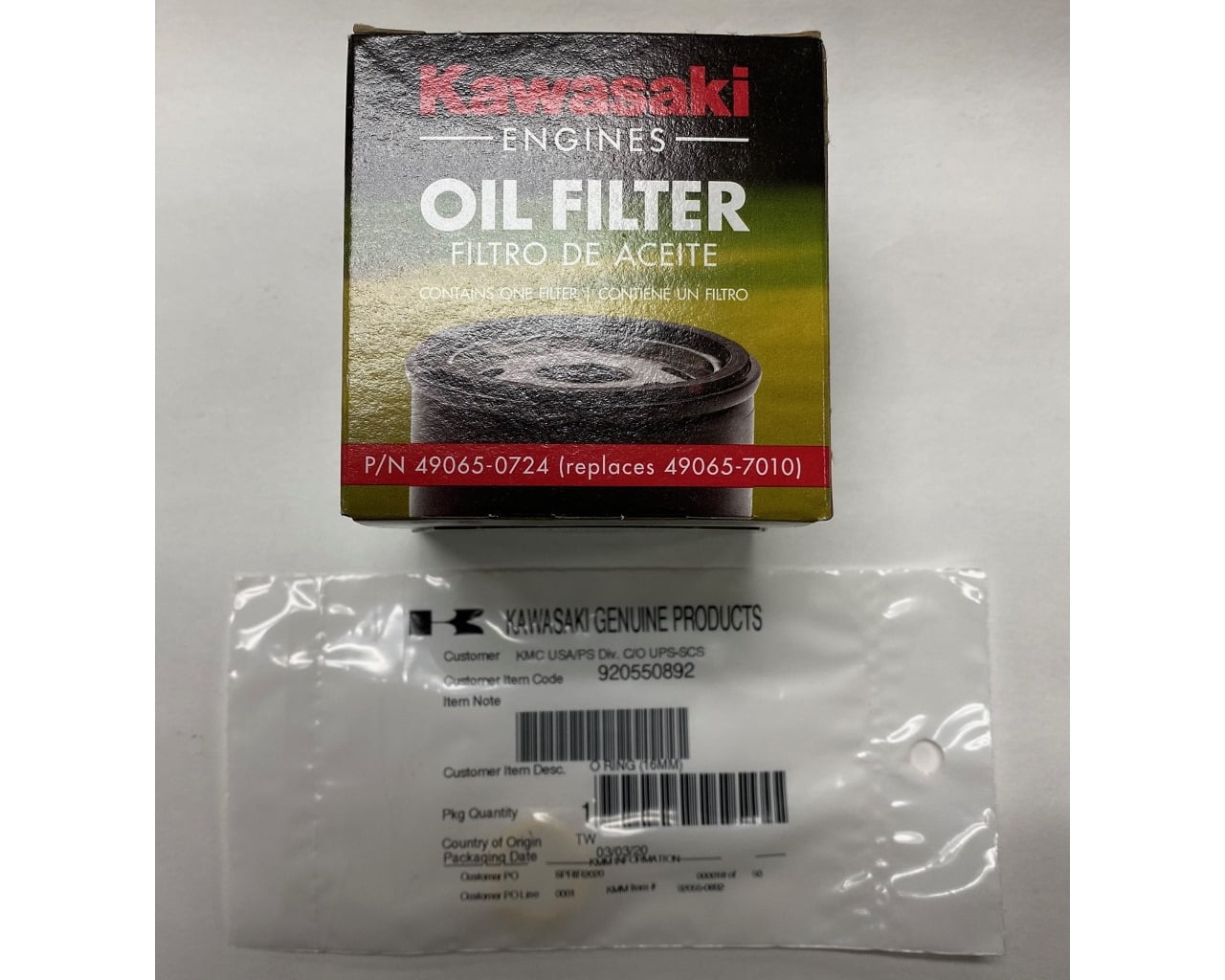 Laser 93100 Oil Filter Replaces Briggs 692513 70185 KAW 49065-7007 49065-7010 for sale online