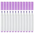 thumbnail image 1 of Unique Bargains Disappearing Ink Fabric Marker Pen Marking and Tracing Tools, Purple 12 Pack, 1 of 6