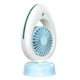 thumbnail image 1 of Usb Rechargeable Mini Portable Handheld Desktop Mist Spray Fan Air Cooler Blue, 1 of 5