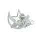 thumbnail image 2 of Moon Star String Lights Luces colgantes a prueba de agua para Gazebos Camping Window jinwen luces de cortina, 2 of 8