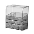 thumbnail image 1 of Organizador de maquillaje, vitrina cosmética, regalo de moda para niñas y mujeres, caja de almacenamiento de maquillaje con tapa y cajones para baño y con soporte para lápiz labial, 1 of 8