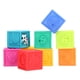thumbnail image 3 of Bloques para bebés, bloques apilables de silicona suave para Aprendizaje Temprano con huella de animales, patrón en relieve durante 6 meses y más, 3 of 12