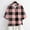 Pink, variant on ASDFVBKG 3/4 Length Sleeve Womens Tops Cotton Linen V-Neck Tee Shirts Trendy Vintage Striped Pattern Top Casual Loose Soft Tee Tops Purple M