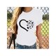 thumbnail image 1 of Camisetas De Manga Corta Para Mujer, Camisetas De Verano Para Oficina, Camping, ComprasBabysbule Women's Summer Tops Fashion Women Valentine's Day Print Short Sleeve T-shirt Novelty GraphCamisetas d, 1 of 5