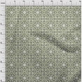thumbnail image 4 of oneOone Rayon Olive Green Fabric Block Sewing Craft Projects Fabric Prints By Yard 56 Inch Wide-Z9, 4 of 5