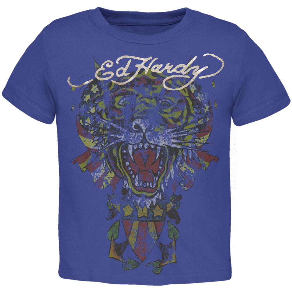 Bulldog Thug Youth T-Shirt Ed Hardy
