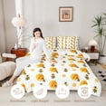 thumbnail image 3 of Erosebridal Kawaii Bug Bee Twin Comforter Sets,Cartoon Floral Bedding Set,White Black,Polkadot Reversible,2pcs,1 Comforter and 1 Pillowcase, 3 of 7
