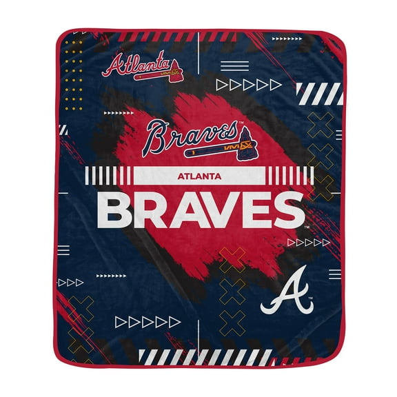 Pegasus Atlanta Braves 60" x 72" Game Tech Ultra Cozy Blanket