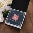 thumbnail image 3 of Bridesmaid Proposal Necklace Bridesmaid Proposal Jewelry Matron of Honor Gift Maid of Honor Gift Necklace Be My Bridesma - Love Knot Necklace - Message Card & Gift Box, 3 of 5