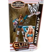 Angle View: WWE Elite W17 Action Figure, Kelly Kelly