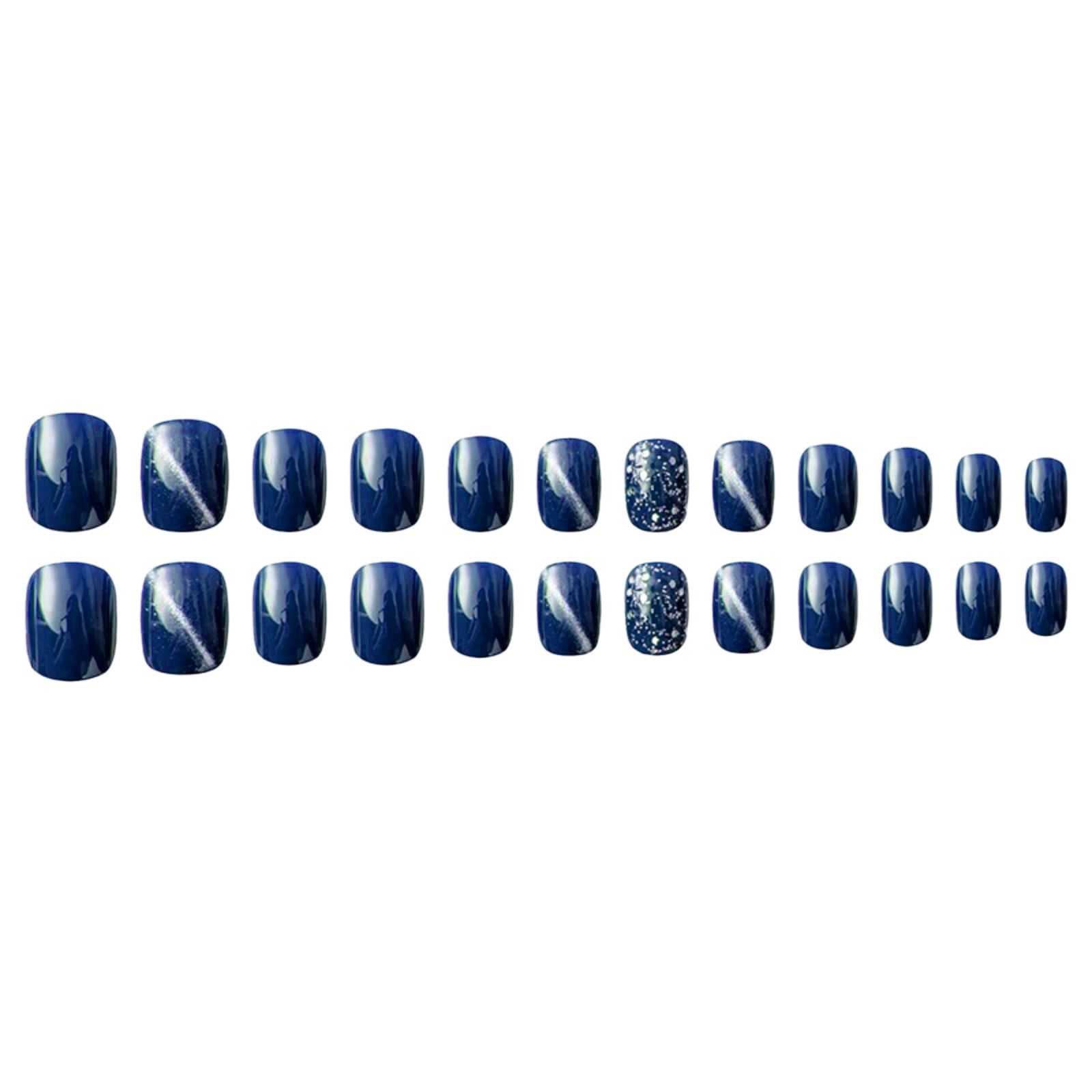 Toyfunny Mysterious Cat Eye Nail Patch With Jelly Gu M 24pcs 3ml Walmart Com