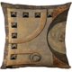 thumbnail image 3 of Juego de 4 fundas de almohada decorativas geométricas vintage, fundas de almohada, fundas de cojín de 18 x 18 pulgadas para sala de estar, sofá y cama (marrón) JFHHH pequeña, 3 of 5