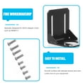 thumbnail image 4 of LOLIPPYY 5Set Steel Bracket For Stepper Motor Mounting Ergonomic Design Black Square 17 Industrial Use, 4 of 7