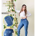 thumbnail image 4 of Pantalon Jogger Tipo Cargo Para Dama Con Stretch Itzi 467, 4 of 5