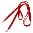 thumbnail image 3 of Lacets Plats pour Espadrilles et Skate, Rouges, 1 x Paire de Lacets Plats, Rouges, 3 of 4