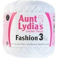 thumbnail image 2 of (6 pack) Aunt Lydia's Fashion Crochet Thread Size 3-White, 2 of 3
