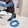 thumbnail image 3 of MOVTOTOP 1Pcs Blue Heater Water Inlet Hose Plastic Hot and Cold Water Suitable 2m, 3 of 7