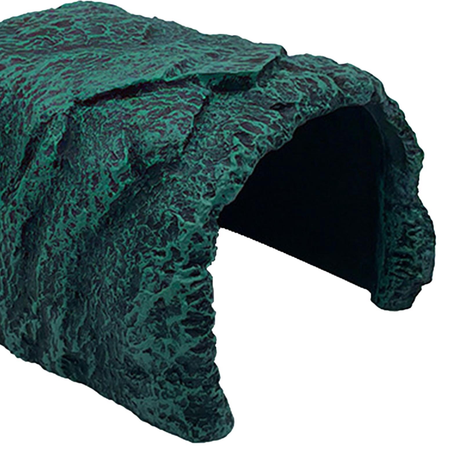 Bothyi Reptile Hideout to Breed Play and Rest Landscaping Decoration Turtle Hide
