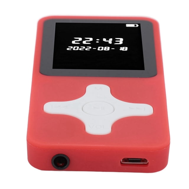 MP3 Player, 5.0 Portable Music Player with Speaker, FM Radio, Photo Video Playback, Tape Recorder, Book Reader, Alarm Clock, 1.77 Inch Screen