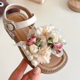 thumbnail image 5 of MEZZALL Girls Fashion Sandals With Bow Design Adjustable Straps For Toddler Kids Casual Outdoor Spring Summer Fall Lovely, 5 of 7