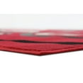 thumbnail image 4 of Allstar Modern Accent Rug with Multiple Shape design Red 5' x 8' 5' x 8', 4 of 5