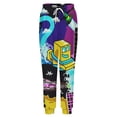 thumbnail image 4 of Geometry Dash Men's Athletic Joggers Stretch Sweatpants Running Workout Gym Track Golf Pants for Men, 4 of 7