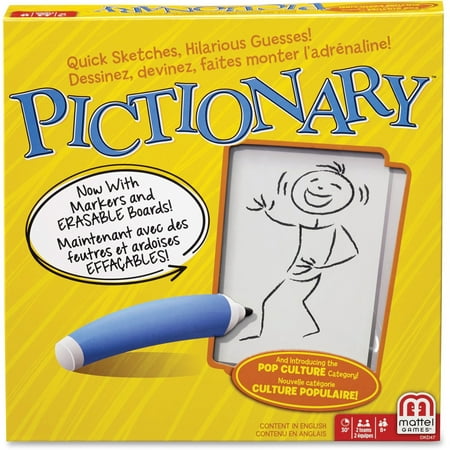 Pictionary Quick-Draw Guessing Game for Family, Kids, Teens and Adults, 8 Year Old & (Best Games For 5 Yr Olds)