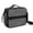 Black and Gray, variant on Pink Leopard Print Insulated Lunch Bag with Shoulder Strap and Bottle Holder,Bento School Lunch Bag Box,11x9.5x3.5 Inches