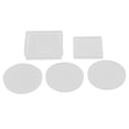 thumbnail image 2 of 5PCS Coaster Molds Recyclable DIY Production Easy Demoulding Silicone Coaster Mold for DIY Home Decor, 2 of 14