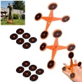 thumbnail image 2 of Shooting Target Thickened Flip Roller With 10 Sheets Of Splash Target Paper Automatically Resets Quickly High Caliber Targets For Airsoft Pellet Recreational, 2 of 8