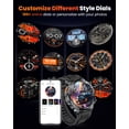 thumbnail image 3 of Haulvean 1.7-inch Men Smartwatch, with Answer/Make Calls/100 Sport Modes, Fitness Tracker Watch, Suitable for Android and Iphone Devices, 3 of 8