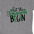 thumbnail image 3 of Inktastic St. Patrick's Day Let the Shenanigans Begin Boys or Girls Baby Bodysuit, 3 of 4