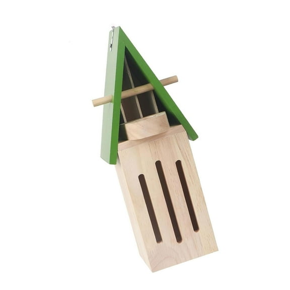 Sinyiin Educational Wooden Butterfly Habitat With Feeder For Nature Observation Outdoor