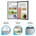 thumbnail image 5 of Koolatron Refrigerador Compacto de Acero Inoxidable con Congelador, 4,4 cu ft (124 L), 5 of 5