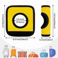 thumbnail image 2 of Aspire 5 Pcs Neoprene Luggage Handle Wraps with Hollow Design, Suitcase Tags for Push-Button Handle, Travel identifiers, 2 of 7
