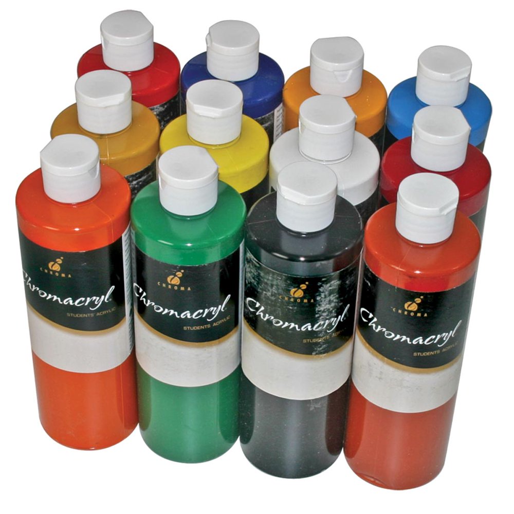 Chromacryl Acrylic Paint Set12