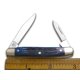 thumbnail image 3 of Hen & Rooster Pen Knife Blue Pick Bone Handle Stainless Pocket Knives 302-BLPB  Cuchillo Hen and Rooster Knives Pen Knife, 3 of 4