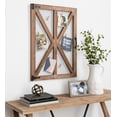 Kate and Laurel Wickett Rustic Farmhouse Wooden Windowpane Photo