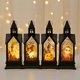 thumbnail image 5 of Decoración de linterna de Halloween: calabaza, decoración de velas LED de Halloween, vela parpadeante sin llama de Halloween, pequeñas luces portátiles de Halloween, decoración de jardín de Halloween, 5 of 5
