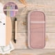 thumbnail image 4 of Pencil case, Mesh pencil bag, Large capacity stationery bag, Transparent portable handheld storage bag, Foldable design, 2-tier mesh structure, For dorm use,topliu, 4 of 9