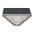 thumbnail image 4 of Juego de 2 luces solares para escaleras, 9 LED, IP68, impermeables, inductivas, para patio, jardín, pasarelas y terrazas., 4 of 14