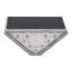 thumbnail image 5 of Luces solares para escaleras ANGGREK iluminación cálida 2000 mAh 9 LED impermeable IP68 2 juegos para patio, 5 of 8