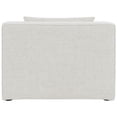 thumbnail image 3 of Meridian Furniture Cube Cream Durable Linen Modular Component, 3 of 3