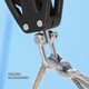 thumbnail image 1 of BEADCEST De Polea Para Gimnasio Y Con Rodillos De Nylon Y Inoxidable Negro, 1 of 8
