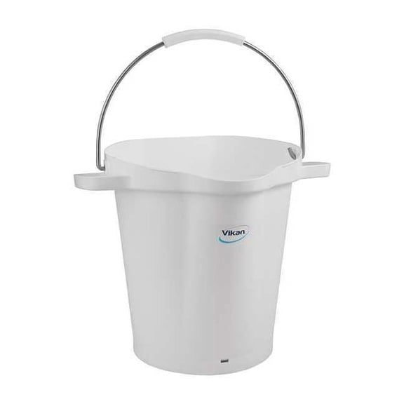 Vikan Hygienic Bucket,5 1/4 gal,White 56925
